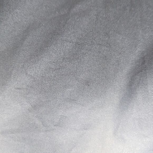 Guess Bomber Jacket Mens Size XXL Silver Reflective Spellout Sleeve - Picture 12 of 14